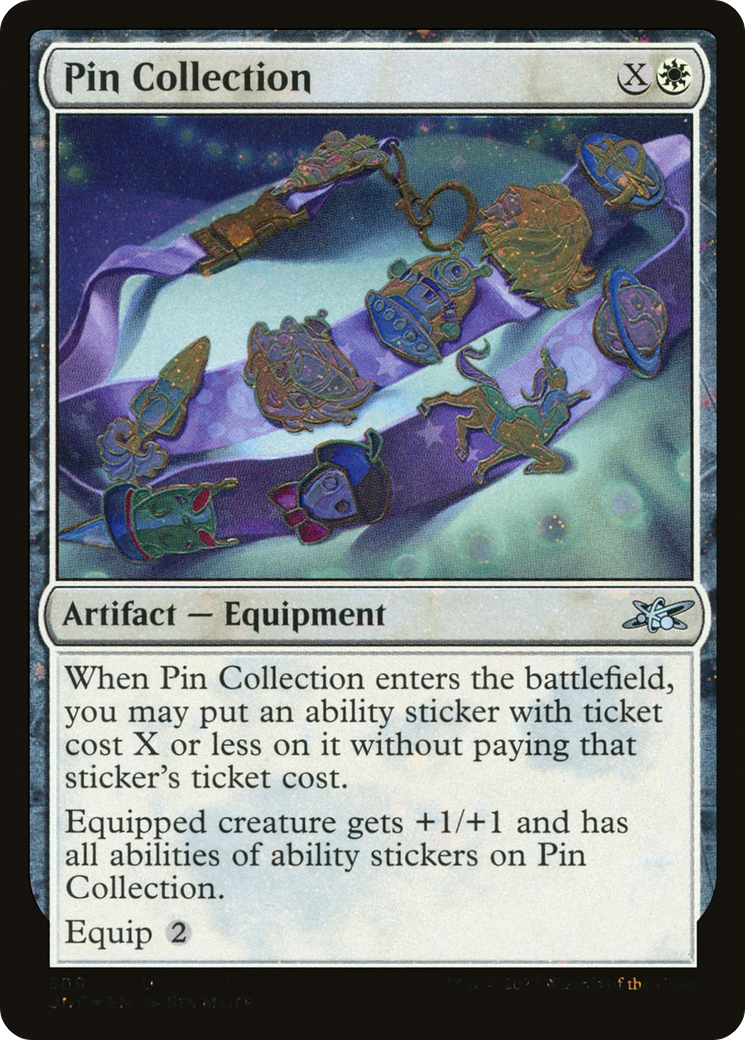 {C} Pin Collection (Galaxy Foil) [Unfinity][UNF 309]