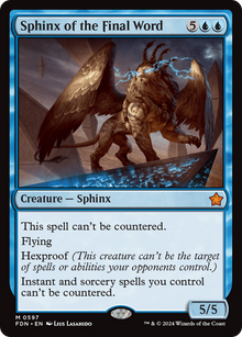 {@R} Sphinx of the Final Word [Foundations][FDN 597]