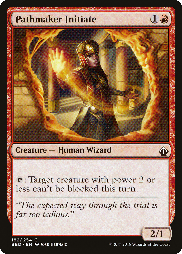 {C} Pathmaker Initiate [Battlebond][BBD 182]