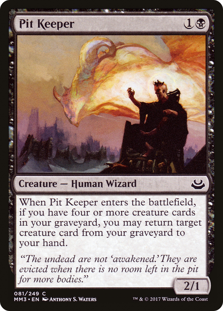 {C} Pit Keeper [Modern Masters 2017][MM3 081]
