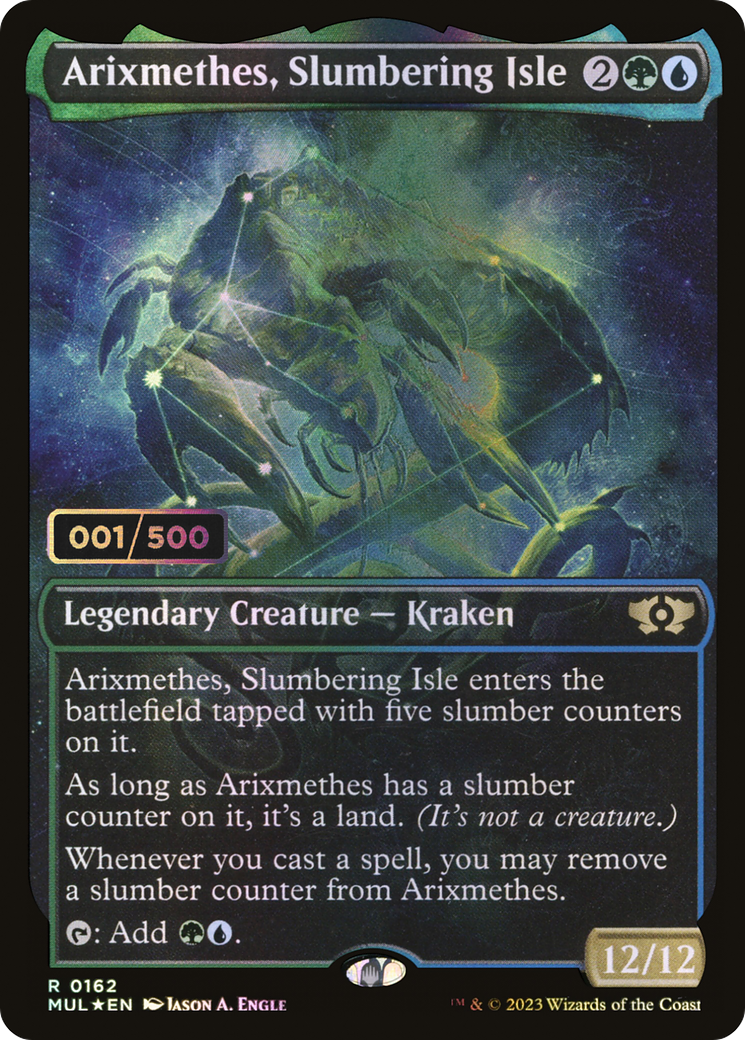 {R} Arixmethes, Slumbering Isle (Serialized) [Multiverse Legends][SR MUL 162]