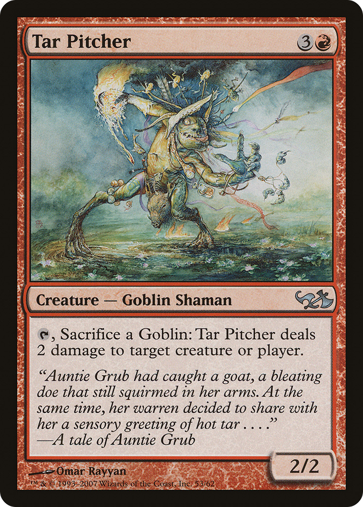 {C} Tar Pitcher [Duel Decks: Elves vs. Goblins][DDA 053]