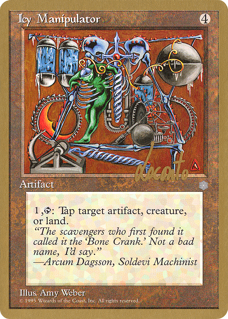 {C} Icy Manipulator (Michael Loconto) [Pro Tour Collector Set][GB PTC ML322]