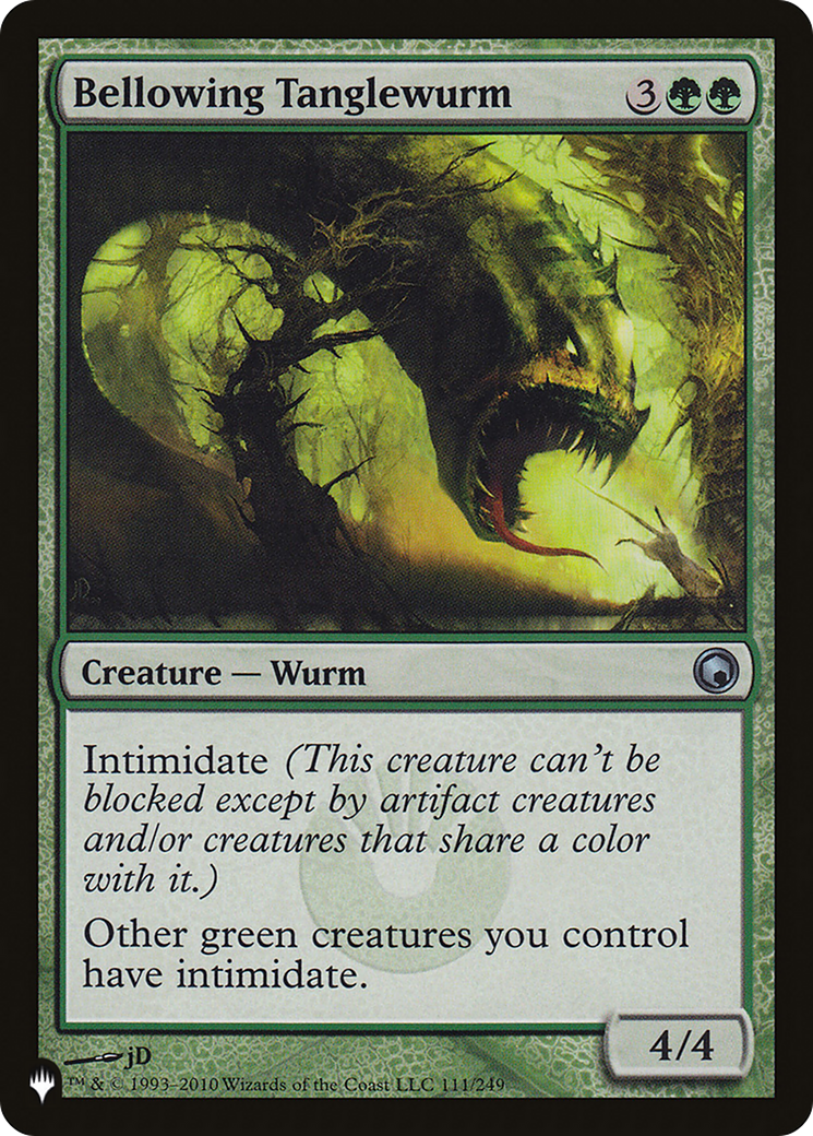 Bellowing Tanglewurm [LIST 111/249]