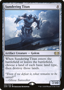 {R} Sundering Titan [Double Masters][2XM 292] - Misty Mountain Games