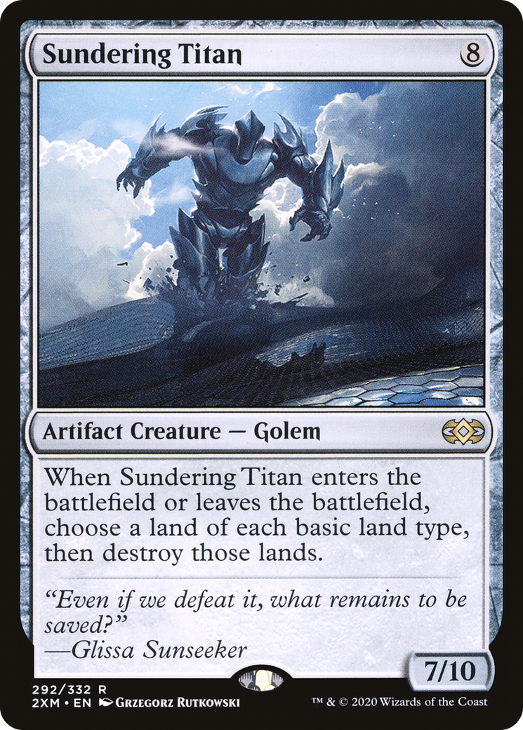 {R} Sundering Titan [Double Masters][2XM 292]