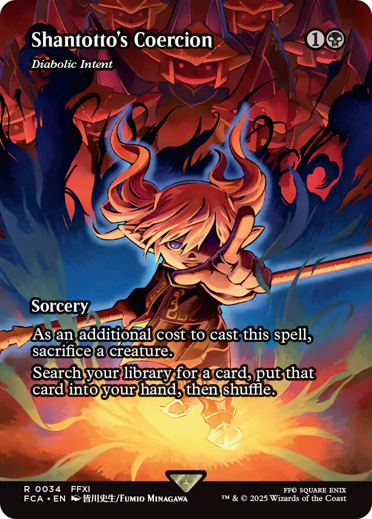 {R} Diabolic Intent - Shantotto's Coercion (Showcase) [FINAL FANTASY : Through the Ages][FCA 034]