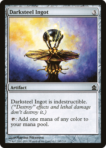 {C} Darksteel Ingot [Commander 2011][CMD 245]