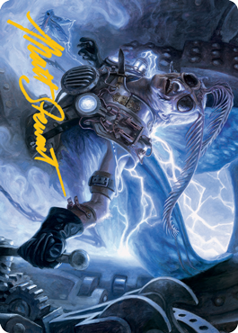 {A} Insectile Aberration Art Card (Gold-Stamped Signature) [Innistrad: Midnight Hunt Art Series][GS AMID 022]