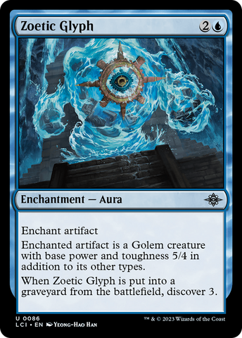 {@C} Zoetic Glyph [The Lost Caverns of Ixalan][LCI 086]
