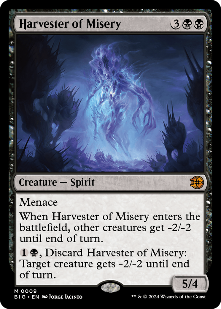 {@R} Harvester of Misery [Outlaws of Thunder Junction: The Big Score][BIG 009]