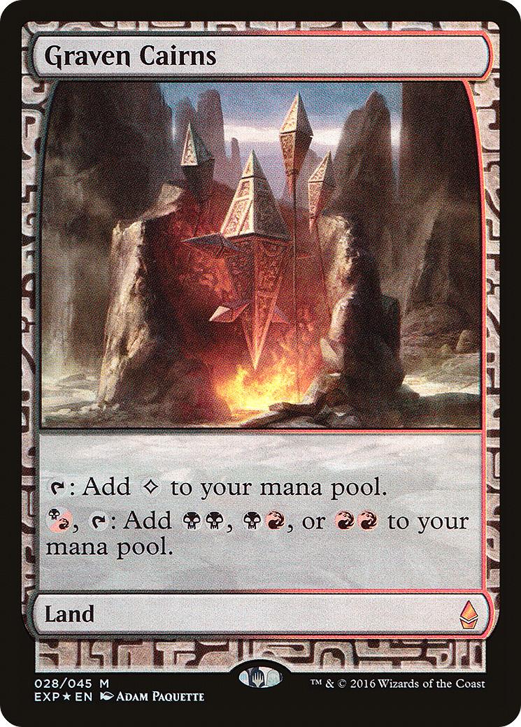 {R} Graven Cairns [Zendikar Expeditions][EXP 028]