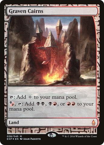 {R} Graven Cairns [Zendikar Expeditions][EXP 028]