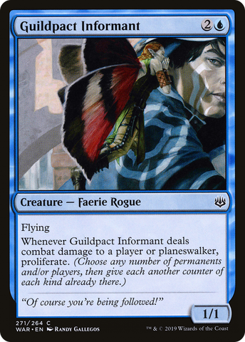 {C} Guildpact Informant [War of the Spark][WAR 271]