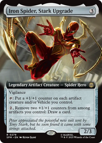 {@@ MAR R} Iron Spider, Stark Upgrade (Extended Art) [Marvel's Spider-Man] [SPM 279]