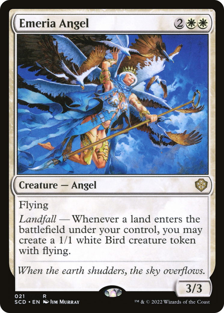 {R} Emeria Angel [Starter Commander Decks][SCD 021]