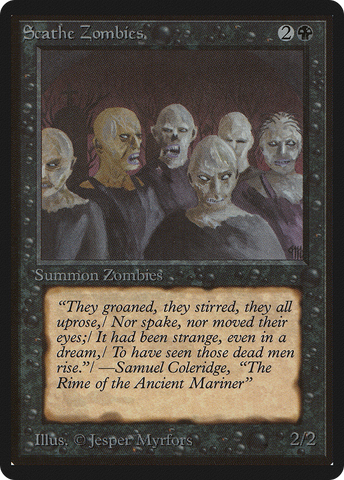 {C} Scathe Zombies [Beta Edition][LEB 126]