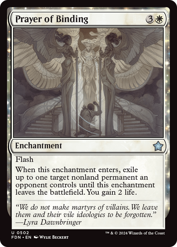 {@C} Prayer of Binding [Foundations][FDN 502]