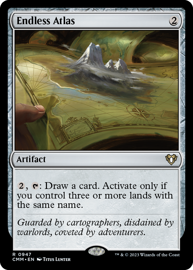 {R} Endless Atlas [Commander Masters][CMM 947]