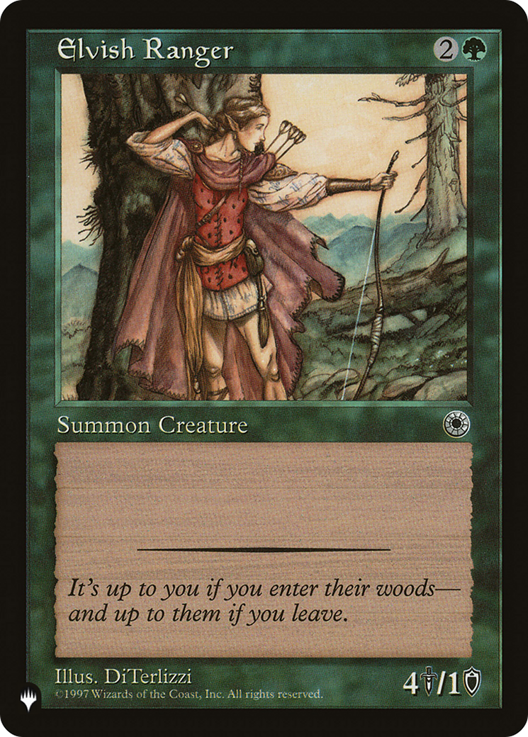 Elvish Ranger [LIST POR-165]