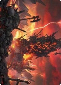 {A} Immersturm Skullcairn Art Card [Kaldheim Art Series][AKHM 071]