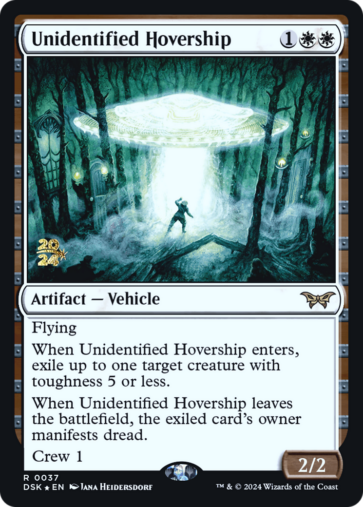 {@R} Unidentified Hovership [Duskmourn: House of Horror Prerelease Promos][PR DSK 037]