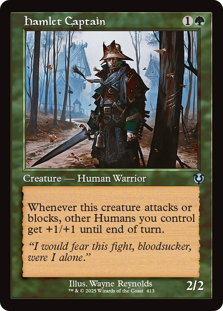 {C} Hamlet Captain (Retro Frame) [Innistrad Remastered][INR 413]
