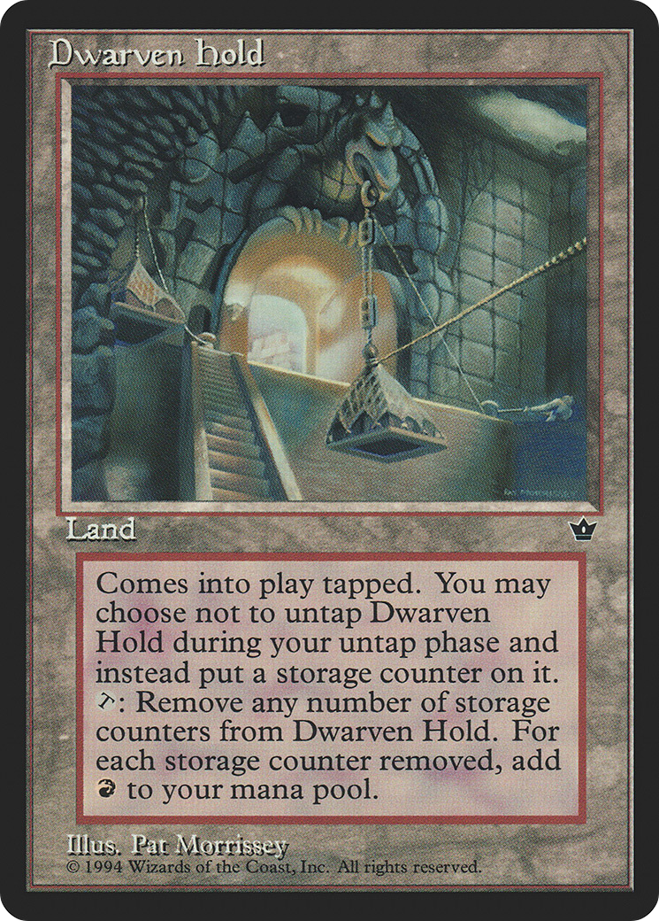 {R} Dwarven Hold [Fallen Empires][FEM 093]