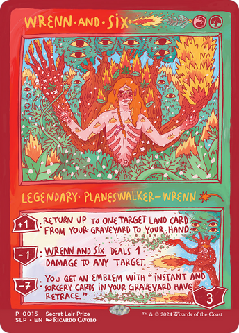 {R} Wrenn and Six [Secret Lair Showdown][SLP 015]