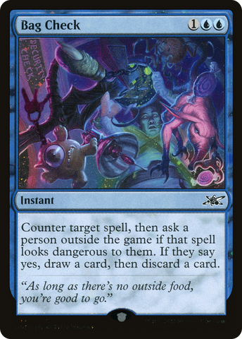 {C} Bag Check (Galaxy Foil) [Unfinity][UNF 322]