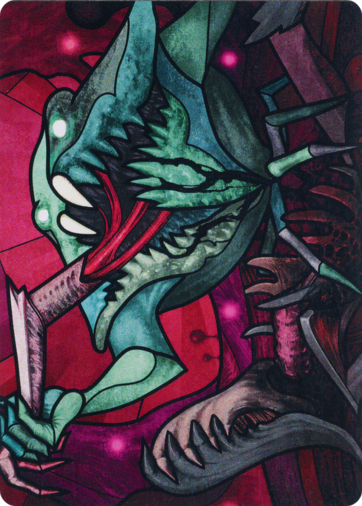 {A} Yargle, Glutton of Urborg Art Card [March of the Machine Art Series][AMOM 072]