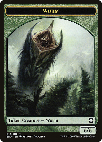 {T} Wurm Token [Eternal Masters Tokens][TEMA 013]