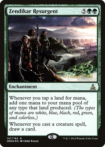 {R} Zendikar Resurgent [Oath of the Gatewatch Prerelease Promos][PR OGW 147]