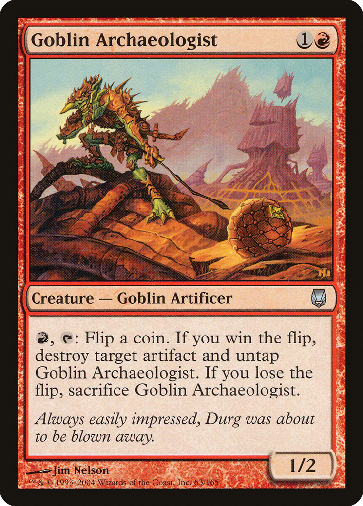 {C} Goblin Archaeologist [Darksteel][DST 063] - Misty Mountain Games
