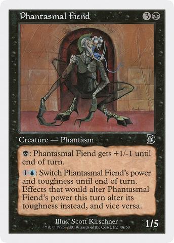 {C} Phantasmal Fiend (Standing) [Deckmasters][DKM 8A]