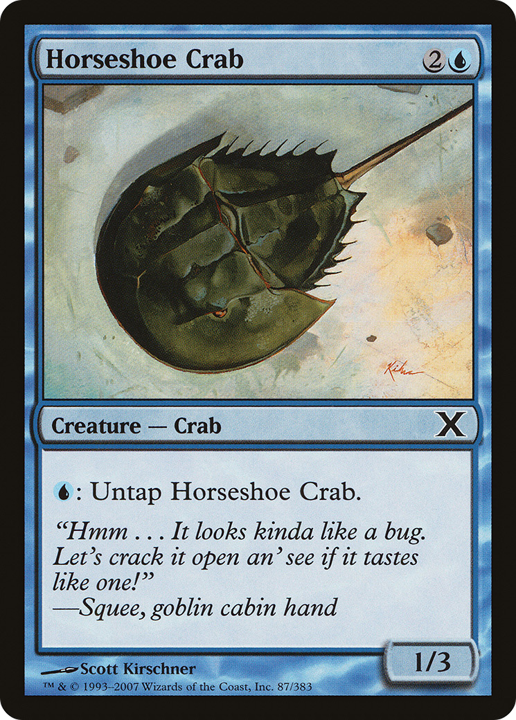 {C} Horseshoe Crab [Tenth Edition][10E 087]