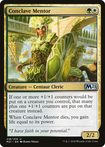 {C} Conclave Mentor [Core Set 2021][M21 216]
