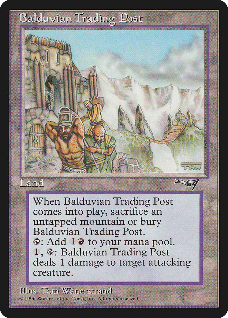 {R} Balduvian Trading Post [Alliances][ALL 137] - Misty Mountain Games