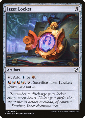 {C} Izzet Locket [Commander 2019][C19 215]