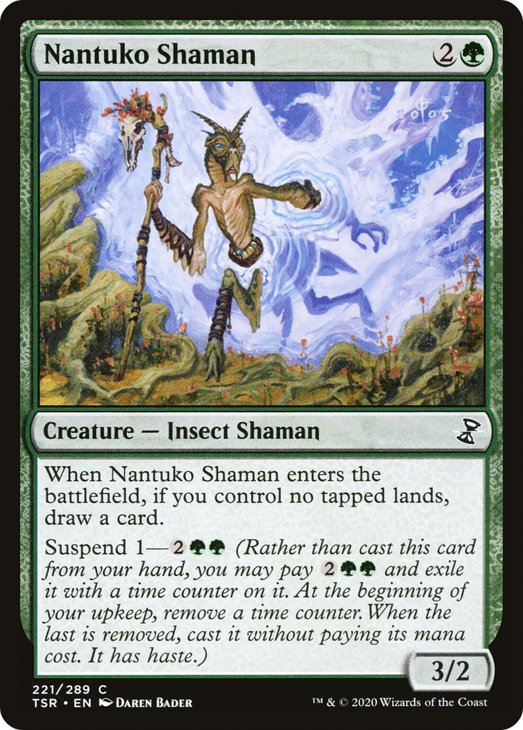 {C} Nantuko Shaman [Time Spiral Remastered][TSR 221]