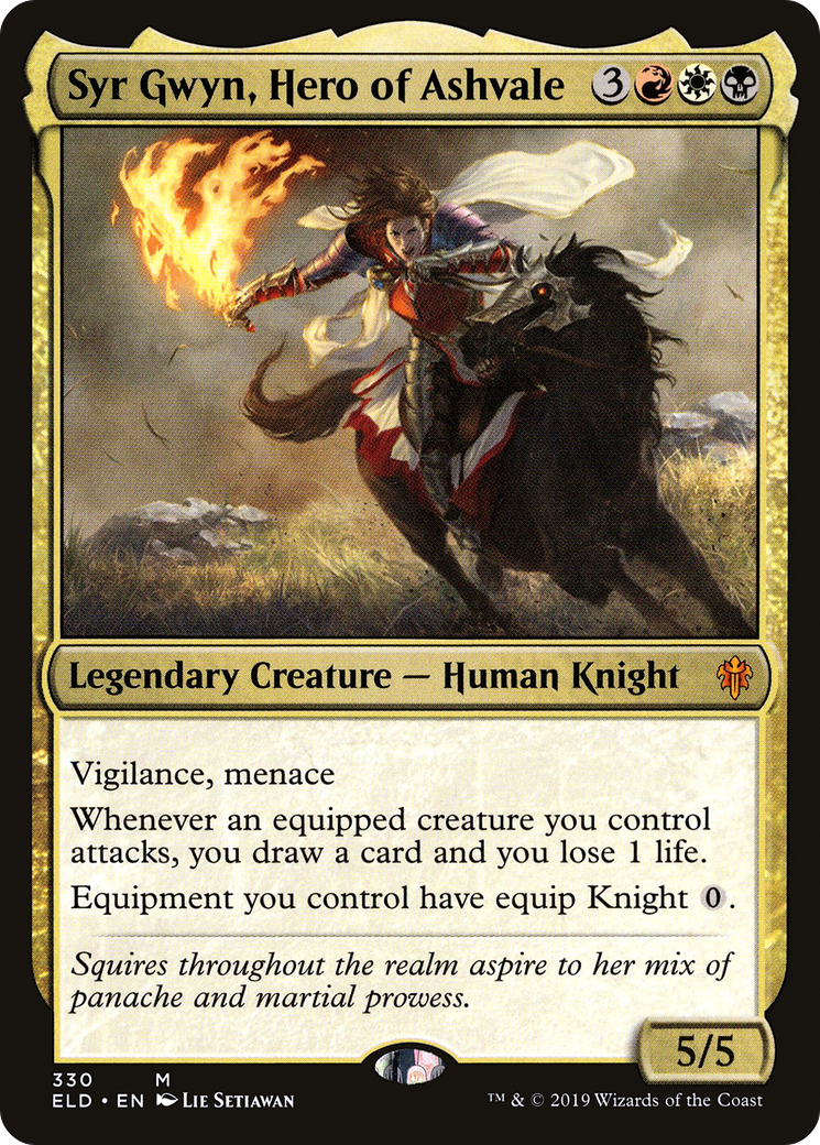 {R} Syr Gwyn, Hero of Ashvale [Throne of Eldraine][ELD 330]