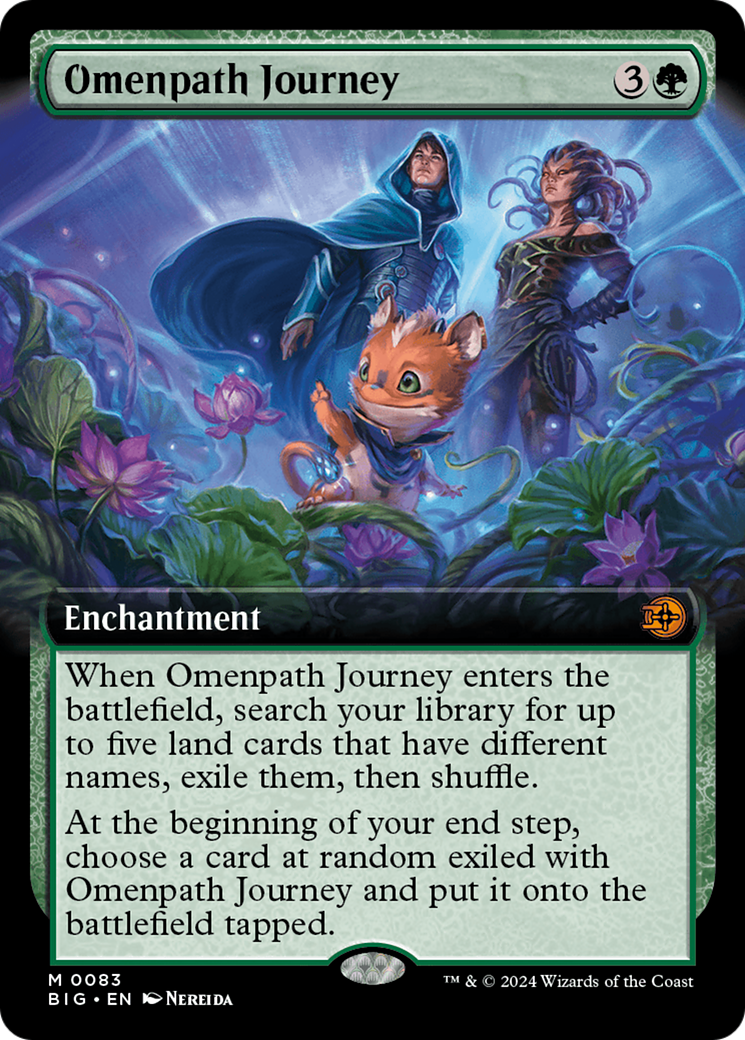 {@R} Omenpath Journey (Extended Art) [Outlaws of Thunder Junction: The Big Score][BIG 083]