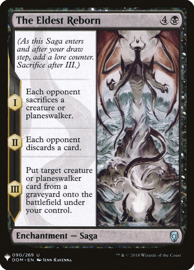 {C} The Eldest Reborn [Mystery Booster][MB1 DOM 090]