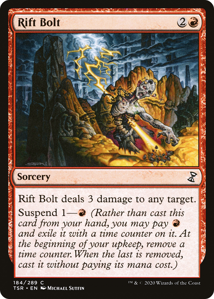 {C} Rift Bolt [Time Spiral Remastered][TSR 184]