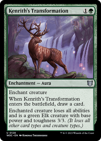 {C} Kenrith's Transformation [Wilds of Eldraine Commander][WOC 128]
