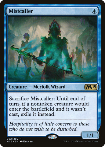 {R} Mistcaller [Core Set 2019][M19 062]