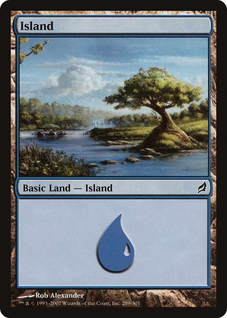 {B}[LRW 289] Island (289) [Lorwyn]