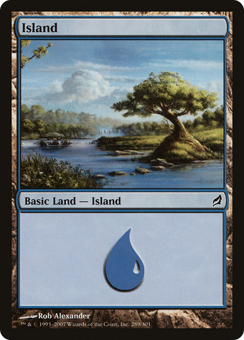 {B}[LRW 289] Island (289) [Lorwyn]