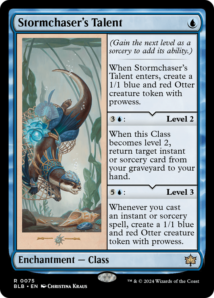 {@R} Stormchaser's Talent [Bloomburrow][BLB 075]