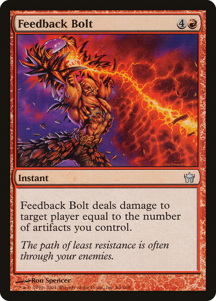 {C} Feedback Bolt [Fifth Dawn][5DN 064]